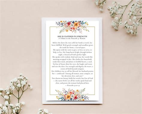 Proverbs 31 Woman Bundle Printables | Christian Mother's Day Gift ...