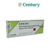 Jual CERINI 10MG 1 STRIP ISI 1O TABLET / CETIRIZINE / ALERGI - Jakarta ...