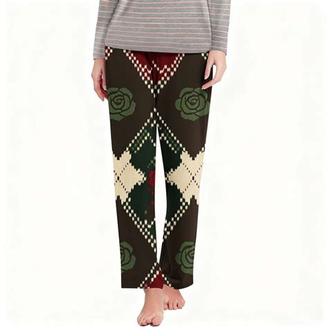 Tnhcen Women's Loose Fit Constellation Print Pajama Pants, Elastic ...