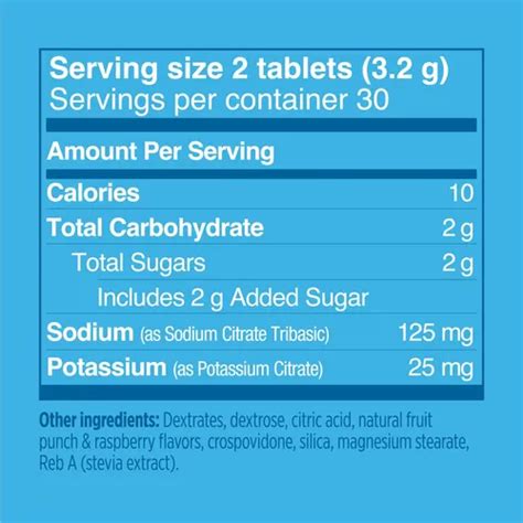 Vitassium Fastchews Con Electrolitos Para Reabastecimiento D No Aplica ...