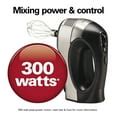 Hamilton Beach Electric Hand Mixer, 6-Speed Corded, 300 W, 5 ...