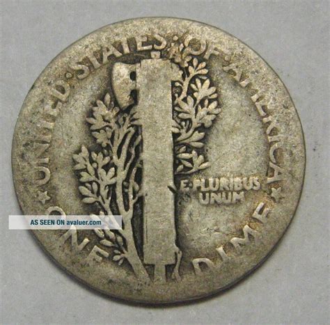1917 Mercury Head Silver Dime In Lower Grade Ideal For Beginning ...