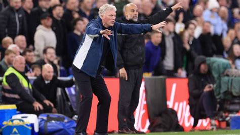 'Couldn't get near them' - David Moyes insists Man City are 'the best ...
