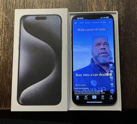 Apple iPhone 15 Pro Max 256GB Unlocked Phone, Used Excellent