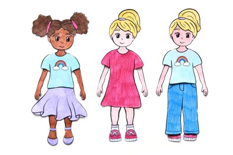 Free Printable DIY Paper Dolls — Gathering Beauty