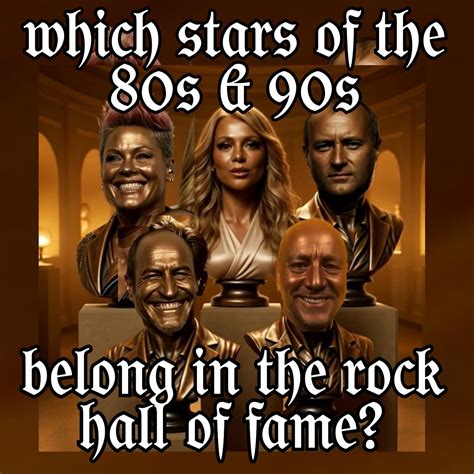 Fame? Fame! Ranking 80s & 90s Stars for the Rock Hall