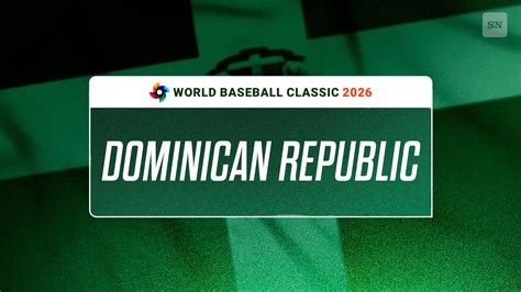 Dominican Republic World Baseball Classic schedule: Dates, times ...