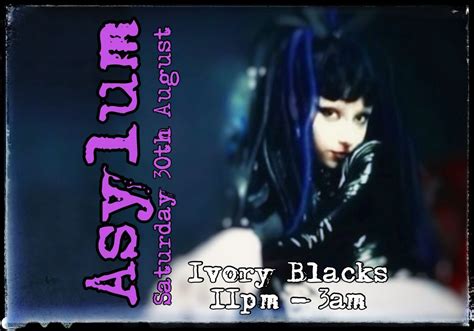 August Asylum , Ivory Blacks, Glasgow, 30 August to 31 August | AllEvents