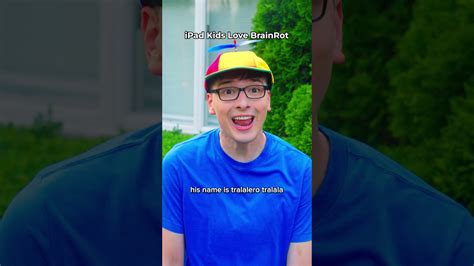 iPad kid loves Italian brainrot