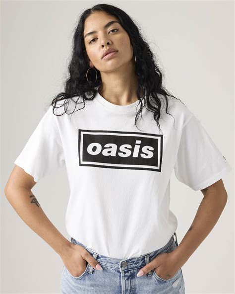 Oasis Band Tee - White | Levi's® GB