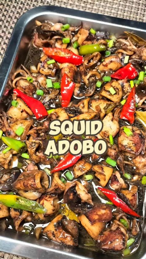 Squid adobo recipe the bold flavor twist you need to try