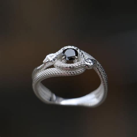 925 Silver Ring Ouroboros - Etsy