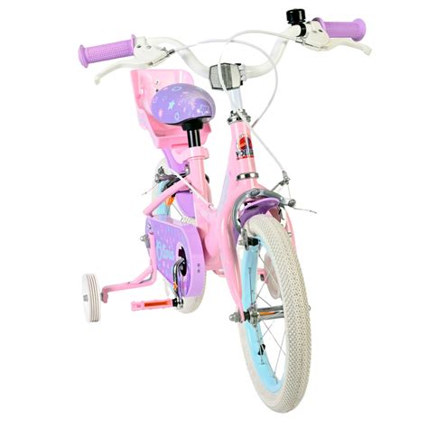 Volare Olivia Fiets - 14 inch - Roze - Twee ... | Lobbes Speelgoed