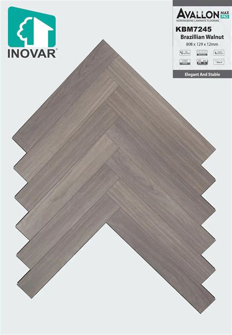 Inovar KBM7245 Herringbone Wood Flooring