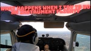 Pilot Instrument Flight Experiment: Testing IFR Equipment in Flight