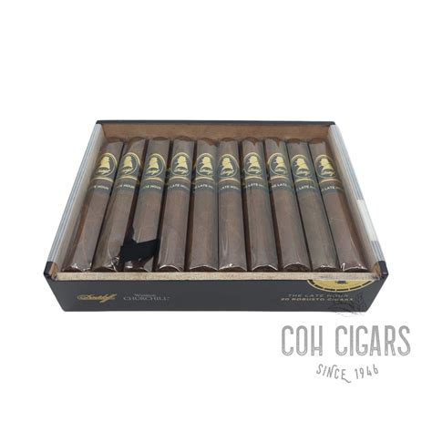 COH Cigars | Davidoff Winston Churchill The Later Hour Robusto Box 20 ...