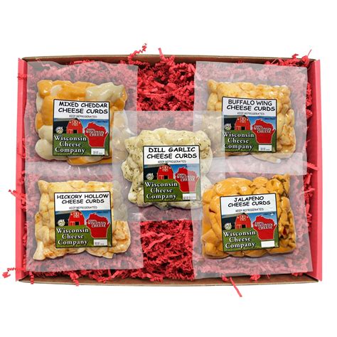 Famous & Fresh Cheese Curd Sampler - Cheese Gift Assortment