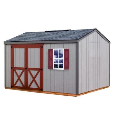Foundation 63-Inch-Door Wood Storage Sheds at Lowes.com