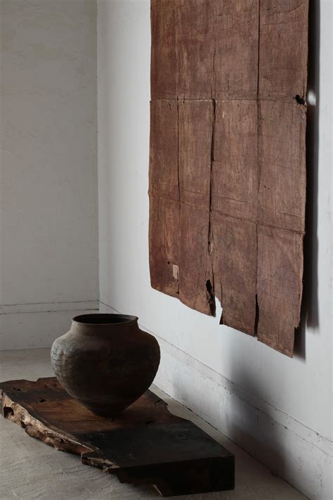 Japanese Antique Sculptural Floor Plinth / Low Table / Wabi-sabi ...