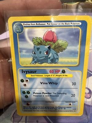 Ivysaur Funskool Pokemon India single card | eBay
