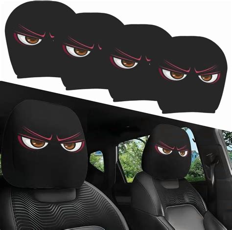 Halloween Decorations For Car Funny Meme Car Seat Headrest Costume ...