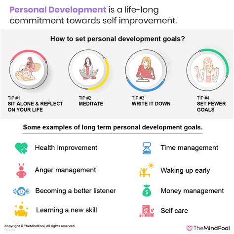 20 Examples of Personal Development Goals For Better Version of Yourself - One For All