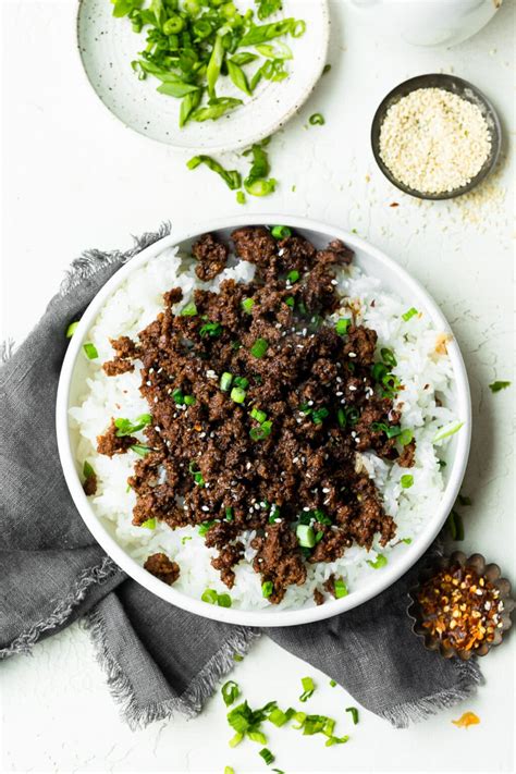 The Easiest Korean Ground Beef Recipe