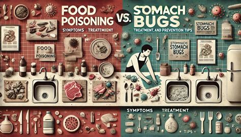 Food Poisoning vs Stomach Bug: Understanding the Differences