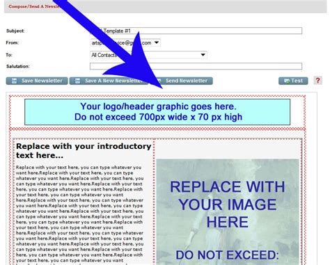 tutorials:newsletter_template [Artspan Help Center]