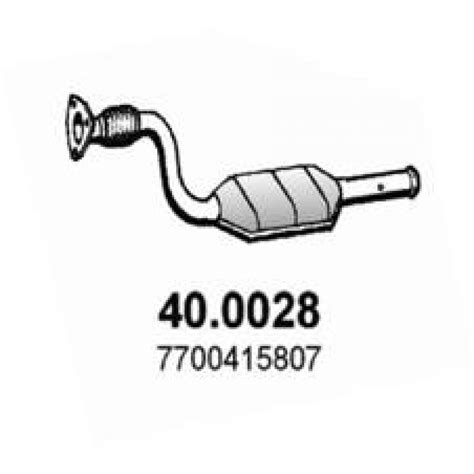Catalytic Converter ASSO 40.0028 - Trodo.com