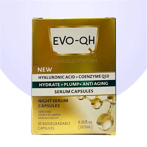 EVO-QH Hyaluronic Acid+Coenzyme Q10 Serum Capsules – Shaheen Chemist ...