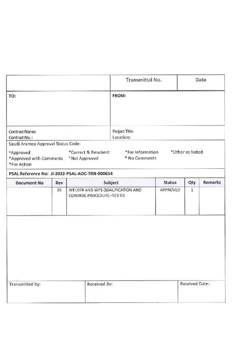 Welder & WPS Qualification Control Procedure - PSAL Guidelines - Studocu