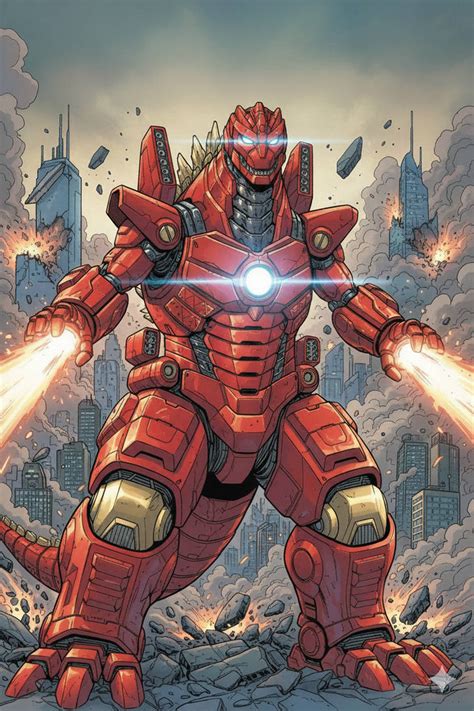Iron Mechagodzilla by Nintendoman01 on DeviantArt