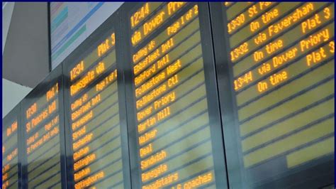 Timetable changes for Southeastern services