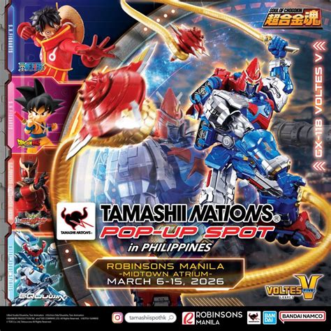 Tamashii Nations Pop-Up Spot in the Philippines Makes a Return in 2026 ...