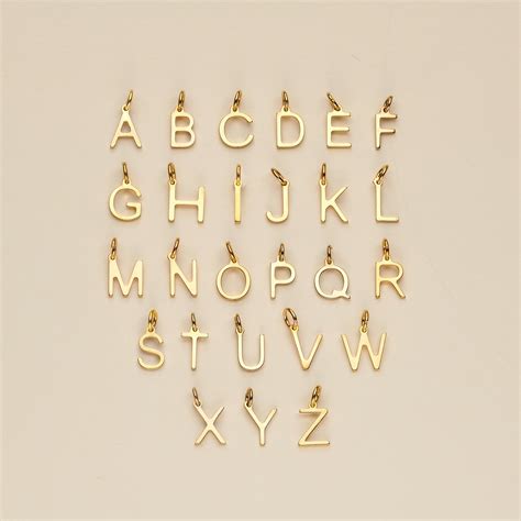 Letter Initial Necklace | Posh Totty Designs