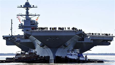 Did US soldiers set fire to bedding, clog toilets of warship Gerald R ...