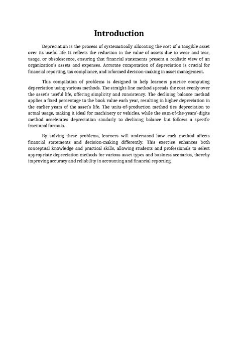 SOYD Depreciation Calculation for Year 5: Practice Problems - Studocu