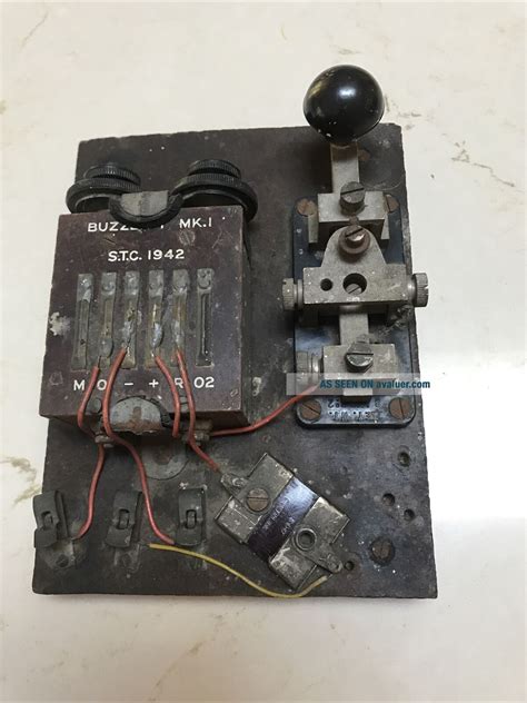 Vintage Morse Code Buzzer And Tapper - STC 1942 | #31445062