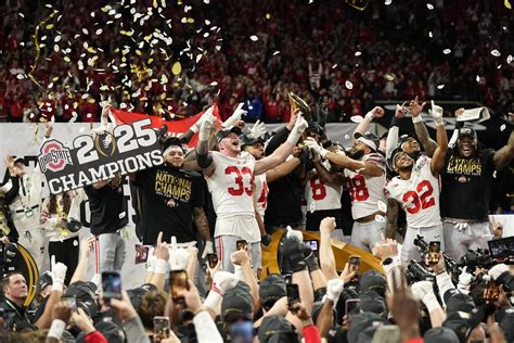 Ohio State Favored To Repeat as National Champions in the 2025-26 ...
