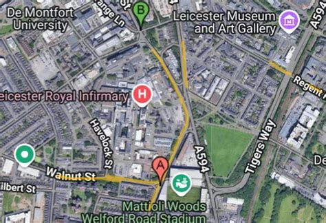 Vehicle fire shut road near Leicester Royal Infirmary - Leicestershire Live