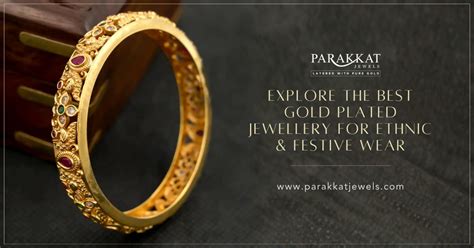 Buy Gold Plated Ethnic & Festive Jewellery | Parakkat Jewels