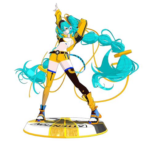 Hatsune Miku 17th Anniversary Papercraft