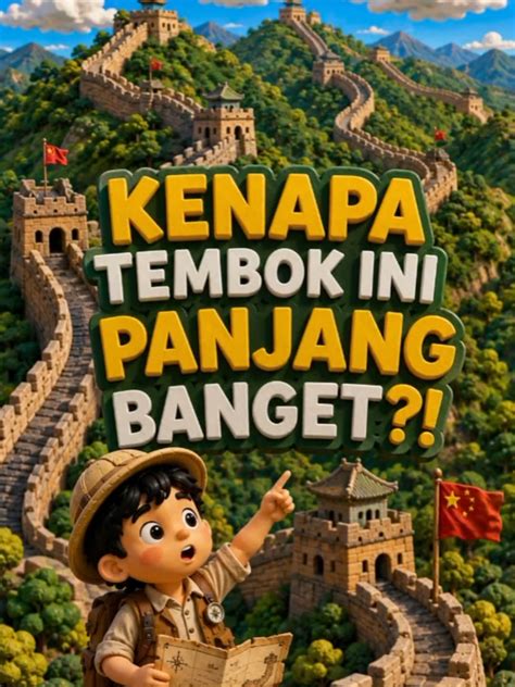 Mengapa Tembok Besar China Panjang Sekali? | TikTok