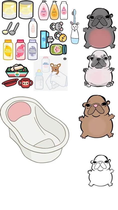 Пиббл бумажные | Sims 4 baby clutter cc, Sims 4 infant clutter, Pibble ...