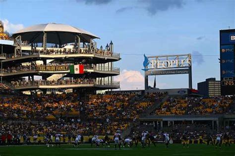 Videographer Falls 50 Feet From Acrisure Stadium Scoreboard | Us Weekly