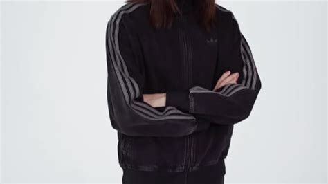 adidas Adicolor Denim Firebird Track Top - Black | adidas India