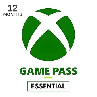 Xbox Game Pass Essential : 12 Months Membership (Digital Code) : Amazon ...