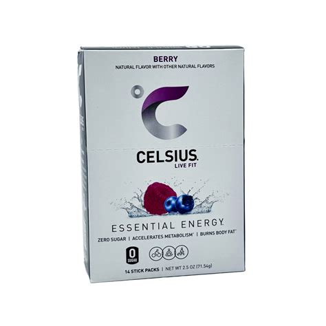 Celsius On-The-Go Packets, 14 packets