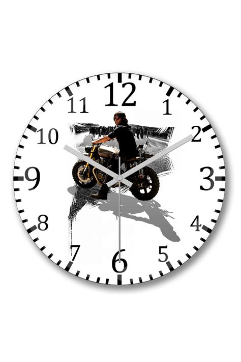 BASKI DÜNYASI Daryl Dixon The Walking Dead zidni sat od zakrivljenog ...